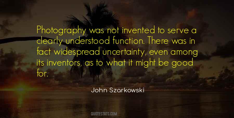 Szarkowski Quotes #1314206