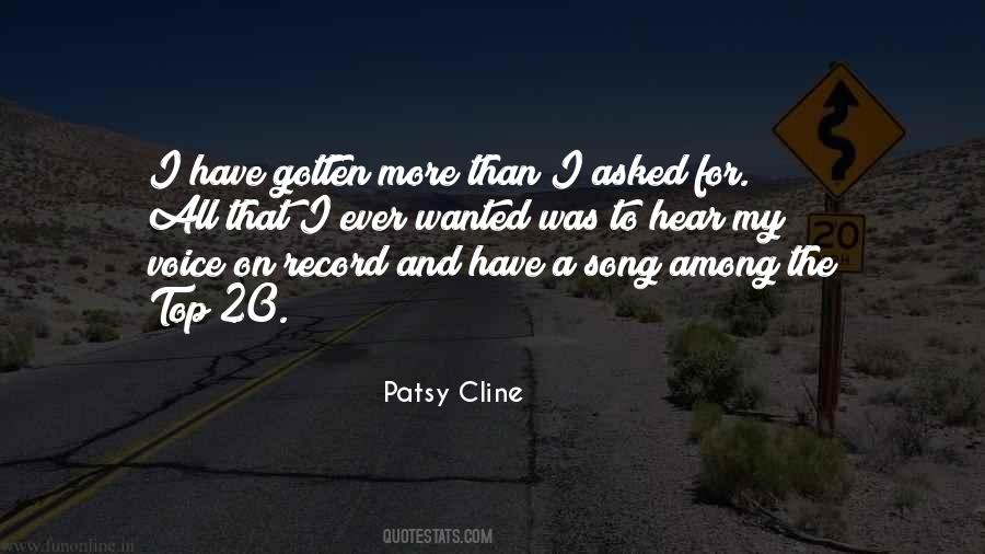 Quotes About Patsy Cline #1345302