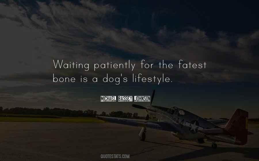 T Dog Waiting Quotes #1822625
