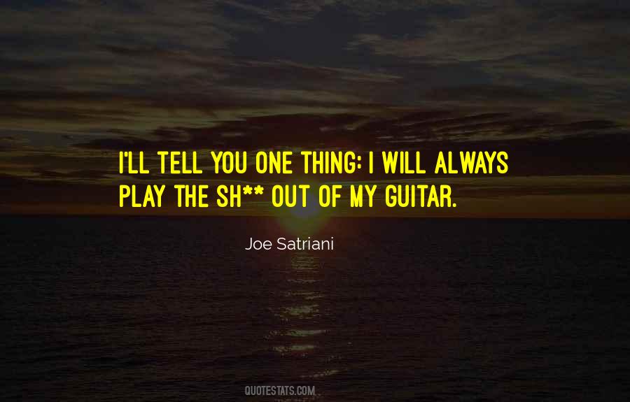 Quotes About Joe Satriani #150820