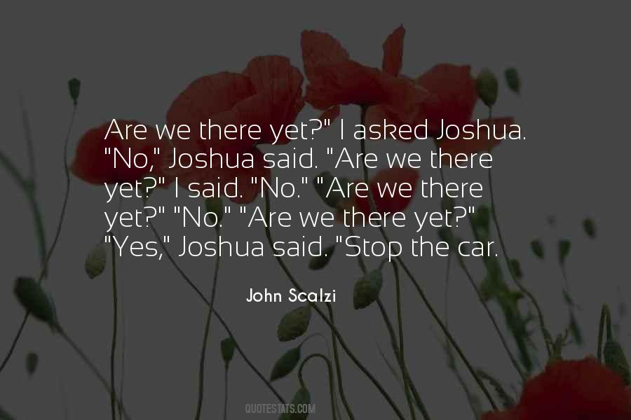 Quotes About Joshua #64911