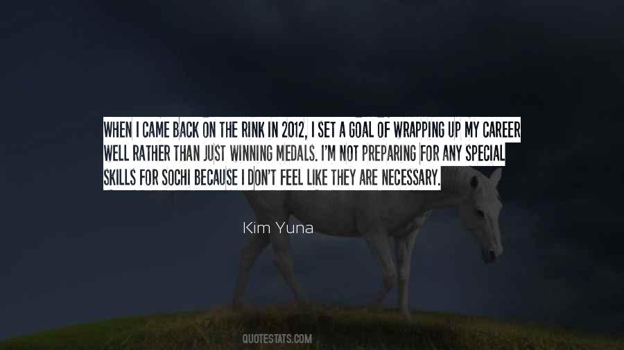 Quotes About Kim Yuna #189507