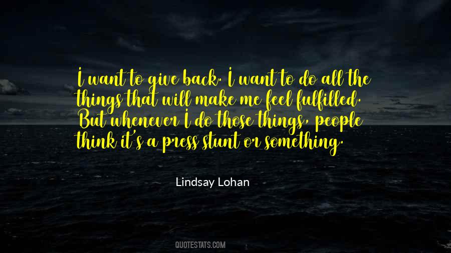 Quotes About Lindsay Lohan #769028