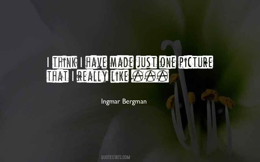 Quotes About Ingmar Bergman #428172