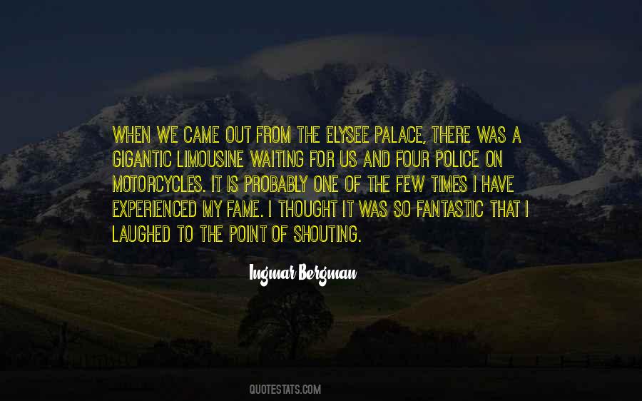 Quotes About Ingmar Bergman #562977