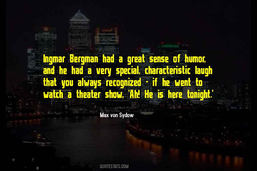 Quotes About Ingmar Bergman #949879