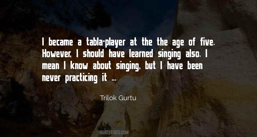 Tabla Player Quotes #1107303