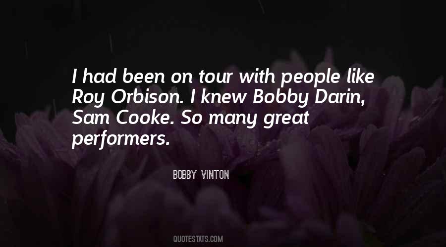 Quotes About Roy Orbison #1486199