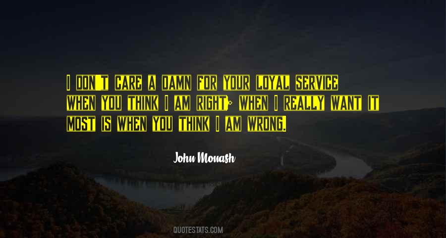 Quotes About John Monash #118145