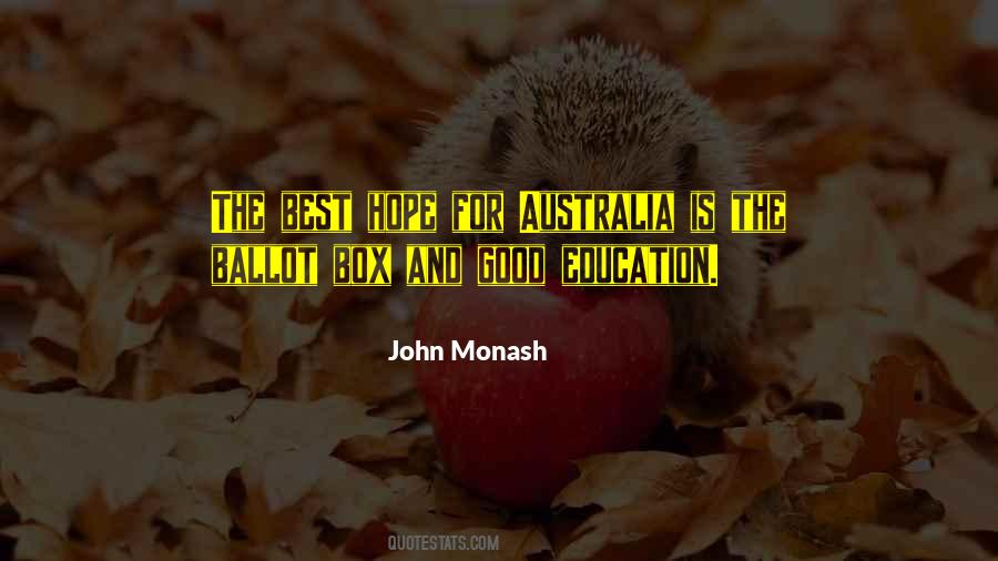Quotes About John Monash #358869