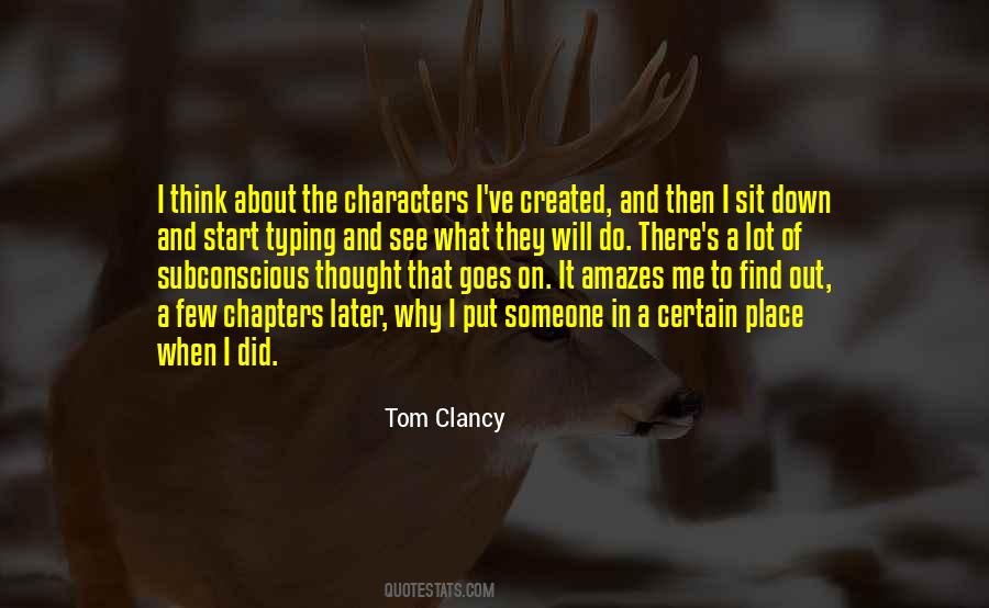 Quotes About Tom Clancy #541636