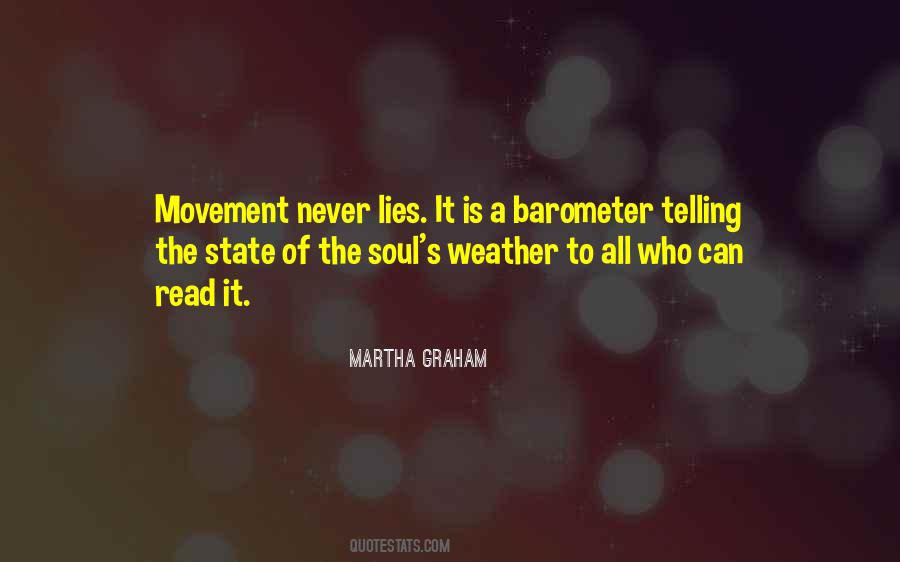 Quotes About Martha Graham #1037972