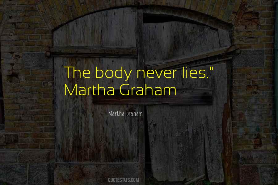 Quotes About Martha Graham #1701374