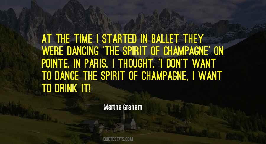 Quotes About Martha Graham #314590