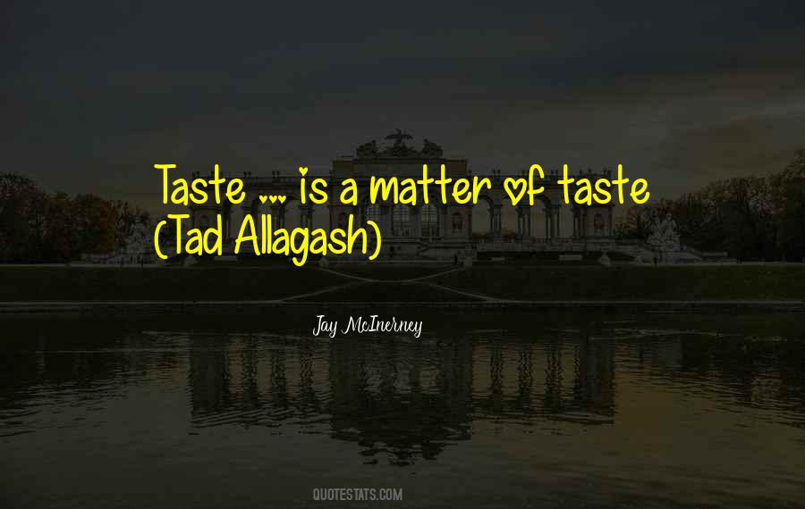 Tad Allagash Quotes #92822