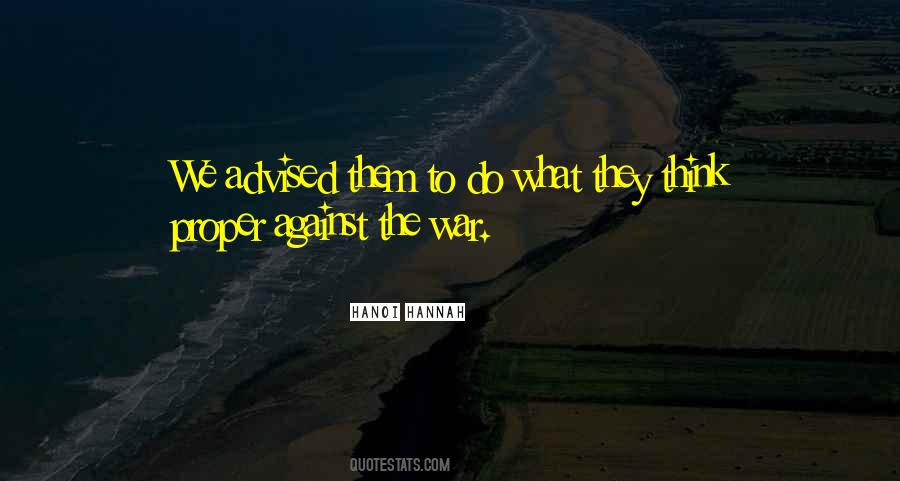 Quotes About Advised #1763760