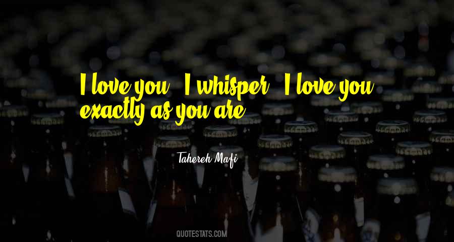 Tahereh Mafi Love Quotes #317385