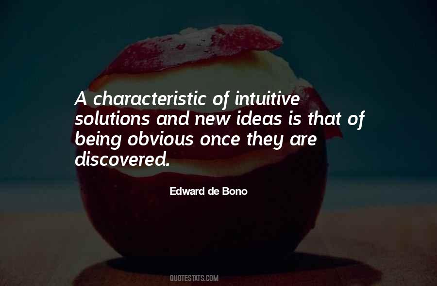 Quotes About Being Intuitive #1298449