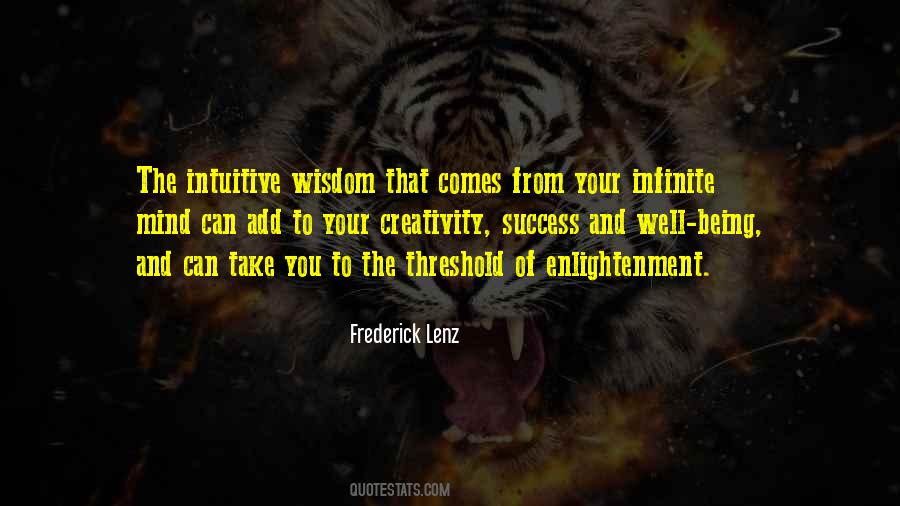Quotes About Being Intuitive #721040