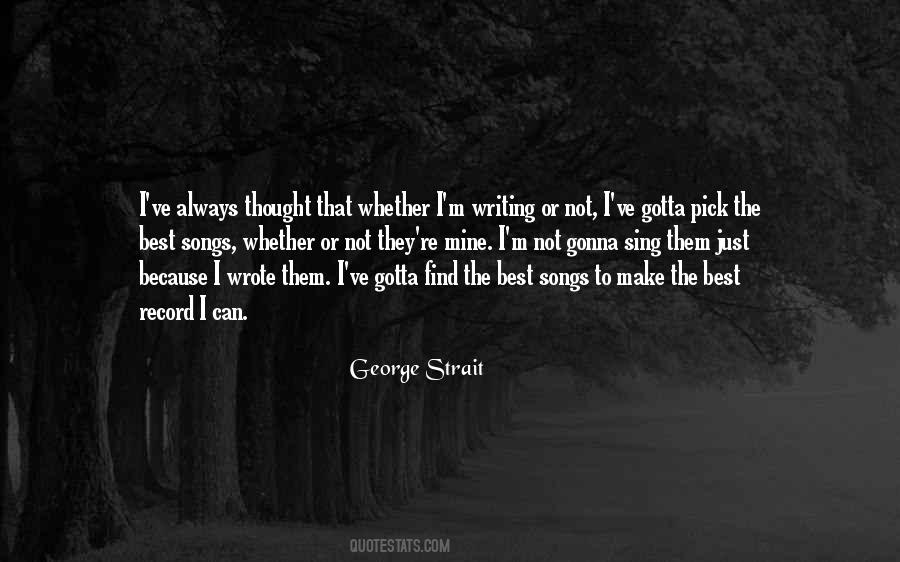 Quotes About George Strait #1566241