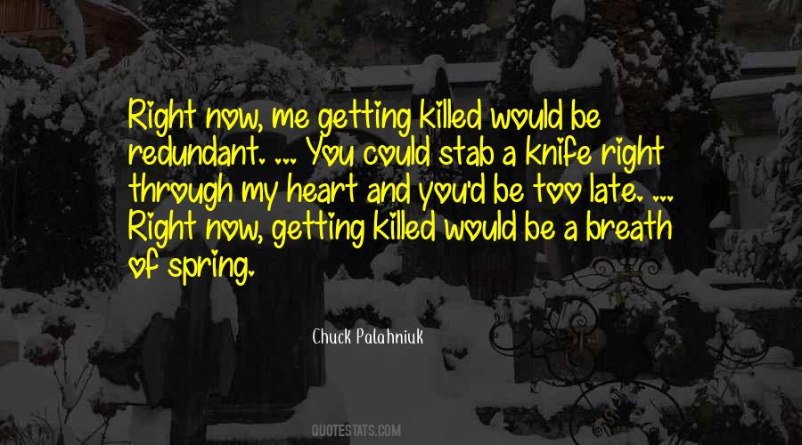 Quotes About Chuck Palahniuk #127019