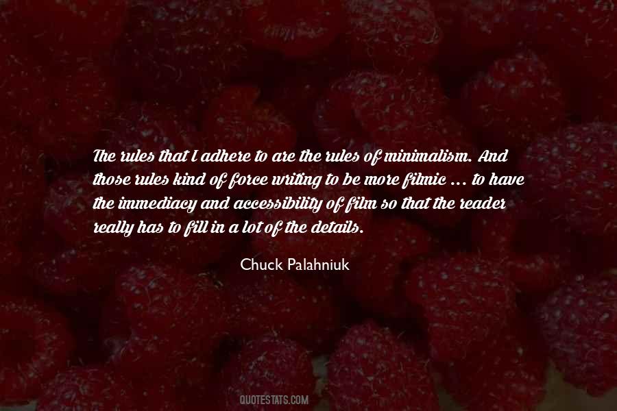 Quotes About Chuck Palahniuk #27826