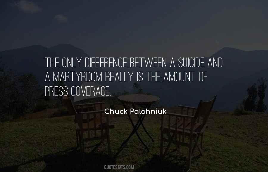 Quotes About Chuck Palahniuk #29244