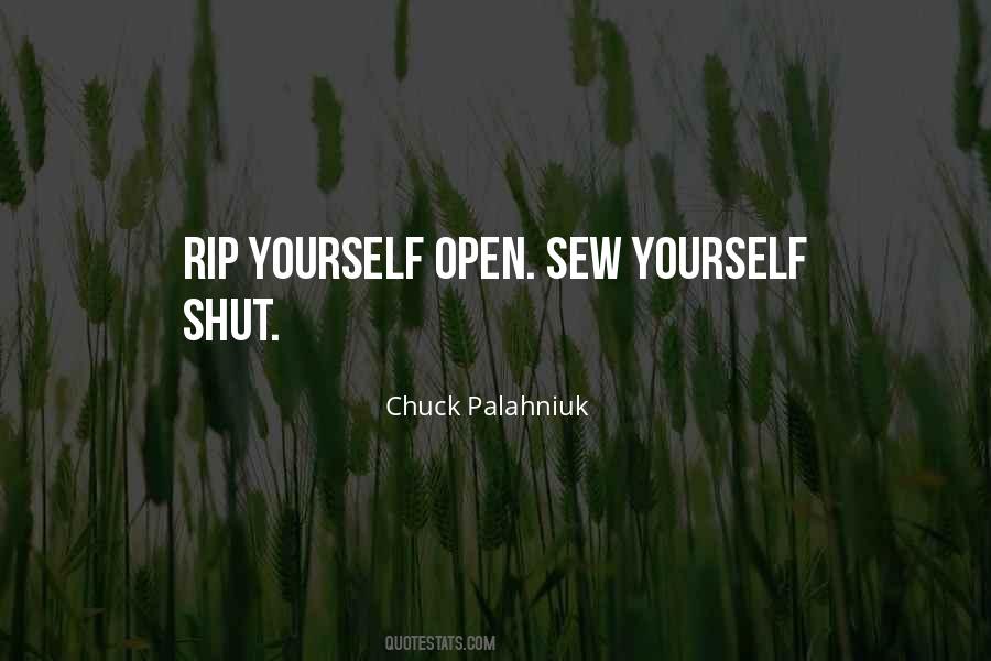 Quotes About Chuck Palahniuk #61754