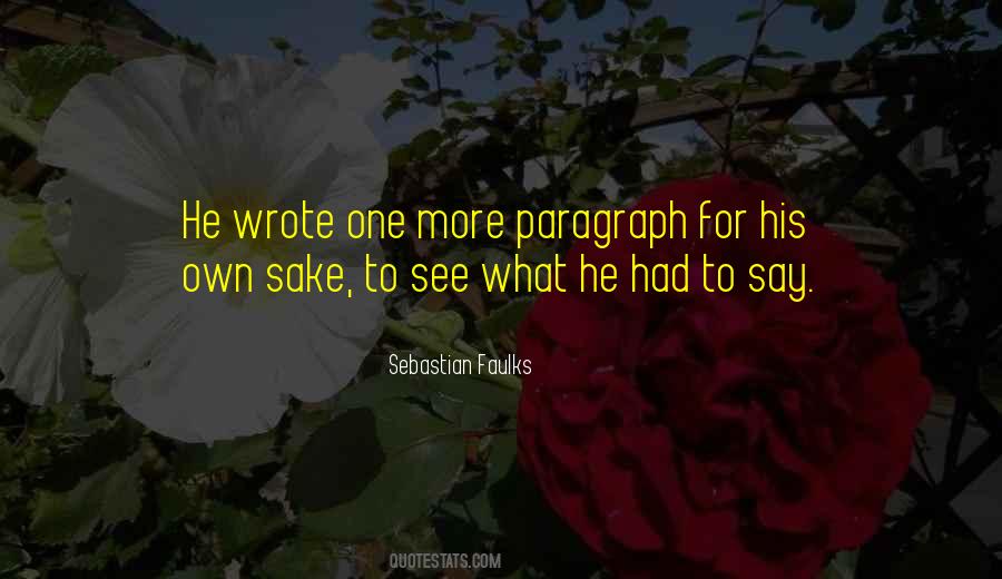 Quotes About Sebastian #87771