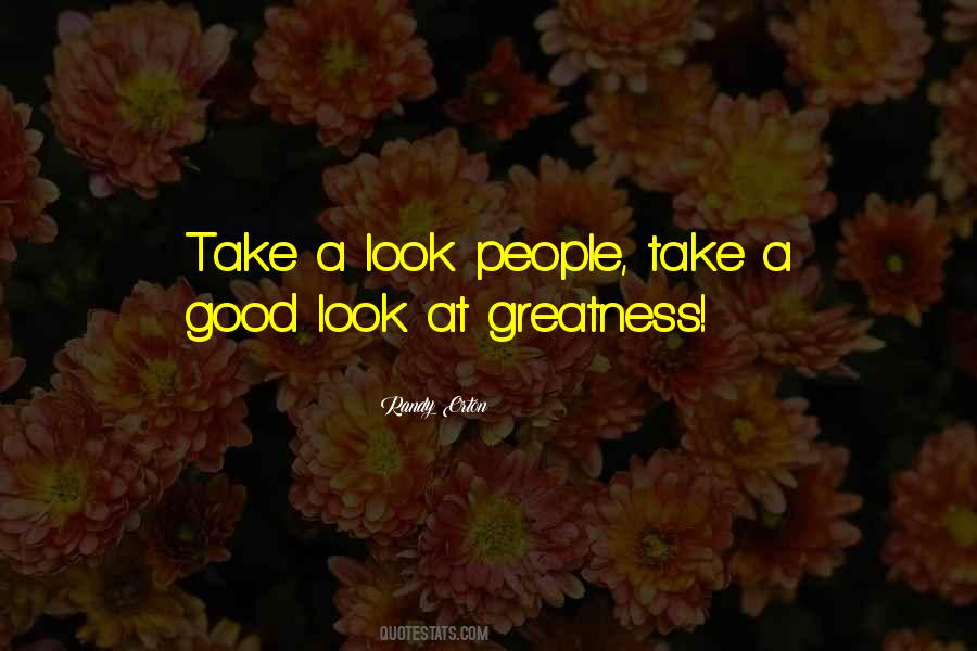 Take A Good Look At Yourself Quotes #139645