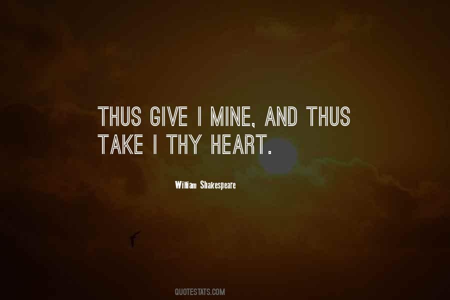 Take And Give Quotes #132568