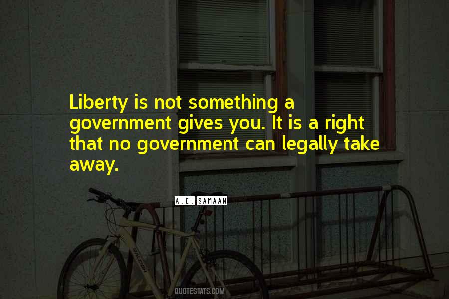 Take Away Rights Quotes #1249885