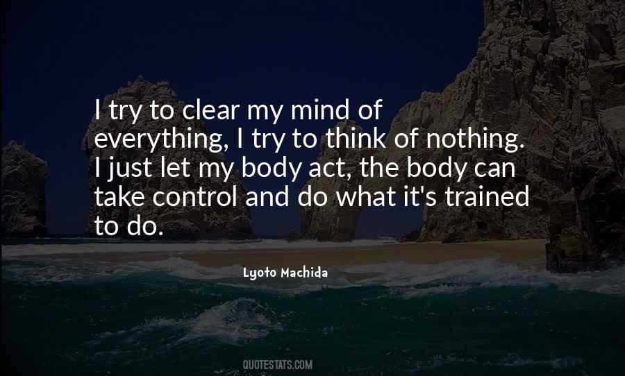 Take Control Of Your Mind Quotes #957650