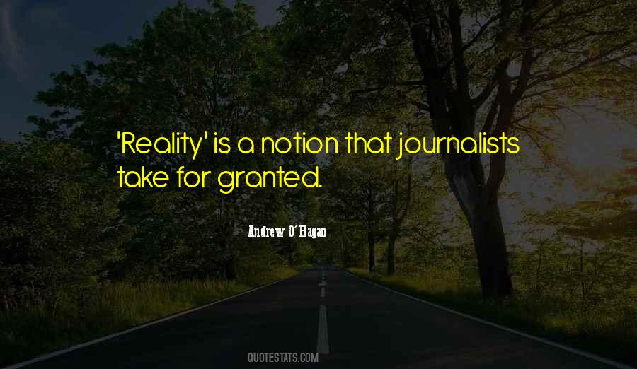 Take For Granted Quotes #1129593