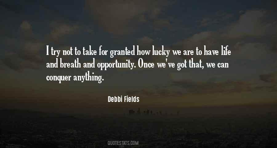 Take For Granted Quotes #1598844