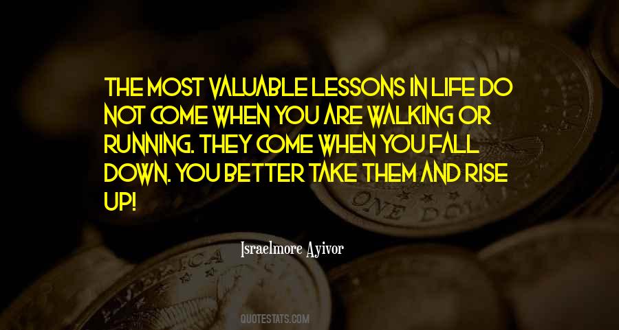 Take Lessons Quotes #341251