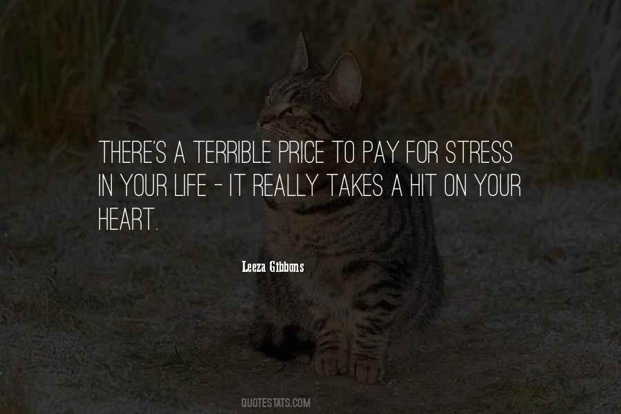 Quotes About Stress In Life #40925