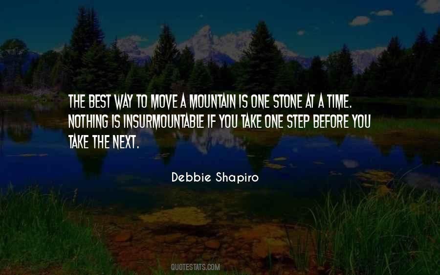 Take One Step At A Time Quotes #1449713