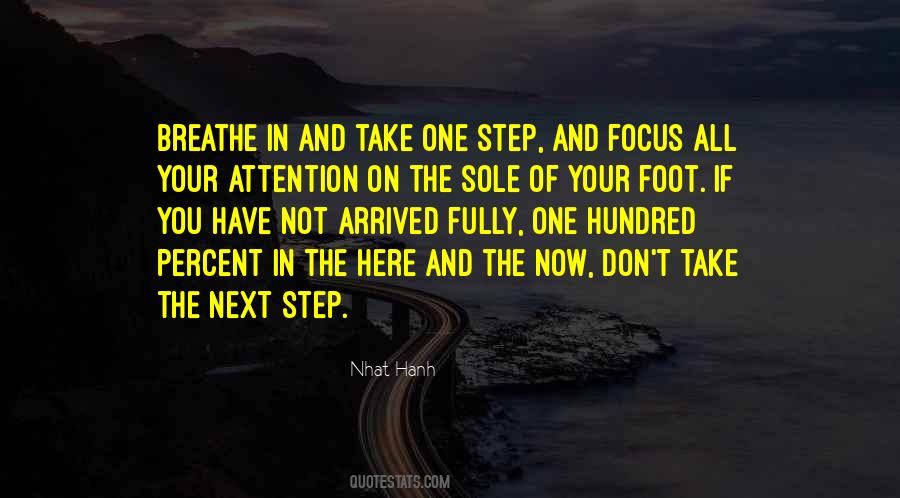 Take One Step Quotes #1198925