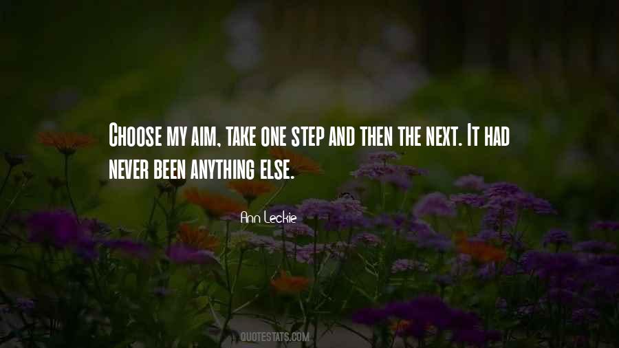 Take One Step Quotes #343770