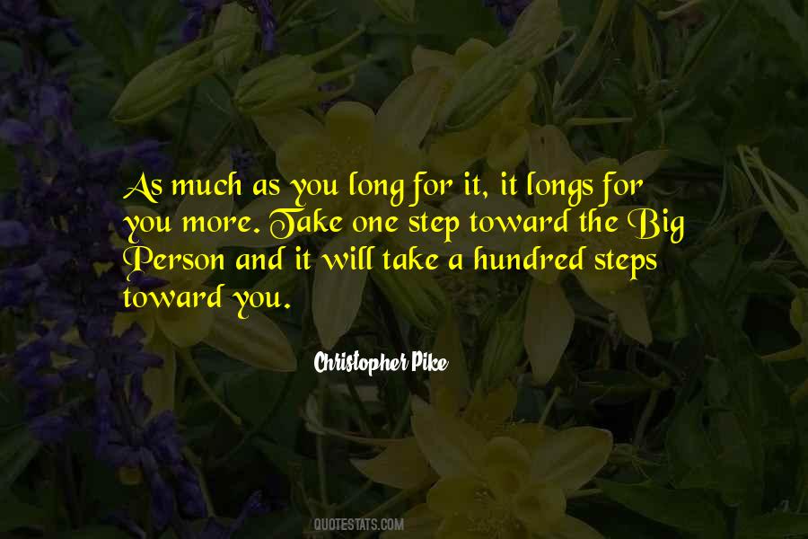 Take One Step Quotes #702069