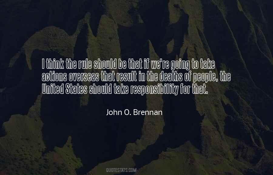 Take Responsibility For Your Own Actions Quotes #324590