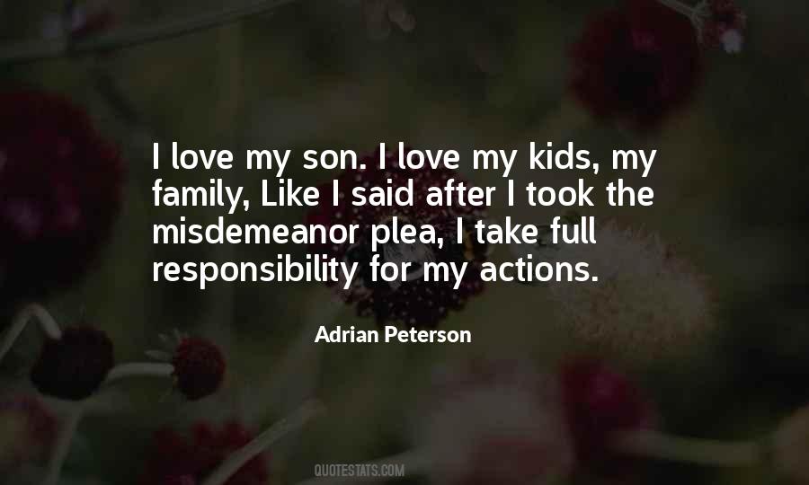 Take Responsibility For Your Own Actions Quotes #723300
