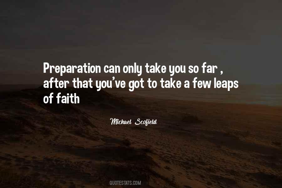 Take That Leap Quotes #547903