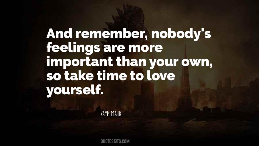 Take Time To Love Yourself Quotes #449915