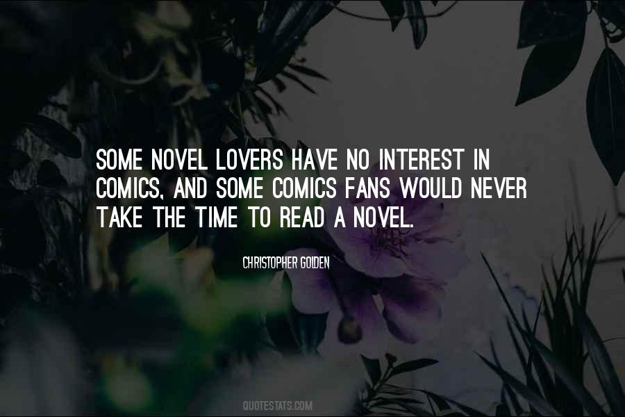Take Time To Read Quotes #1135540