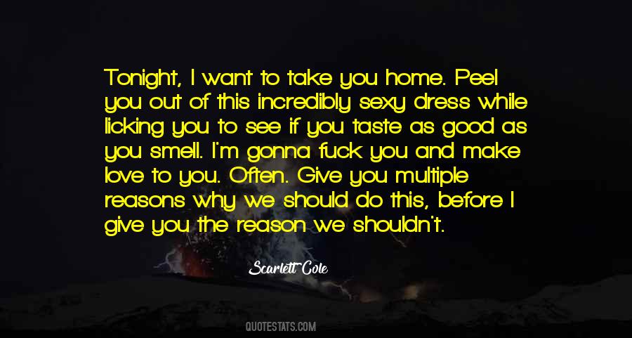 Take You Home Quotes #1647155
