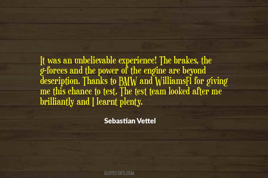 Quotes About Sebastian Vettel #940798