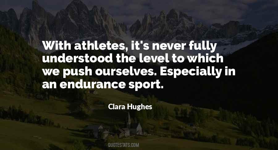 Quotes About Clara Hughes #1543514