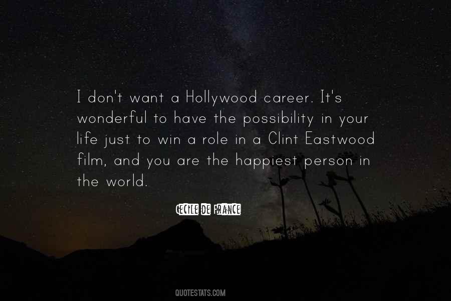 Quotes About Clint Eastwood #343320
